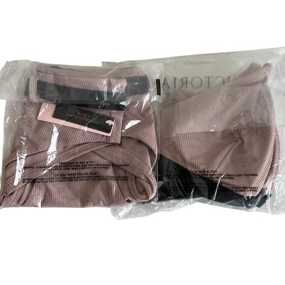 VICTORIA'S SECRET SWIM Ribbed Bikini Top and Bottom Set, Medium SRP: $100 - Picture 12 of 12